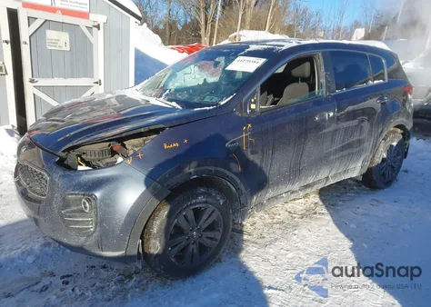 2017 Kia Sportage Lx z USA, uszkodzony, nr VIN KNDPMCACXH7280882